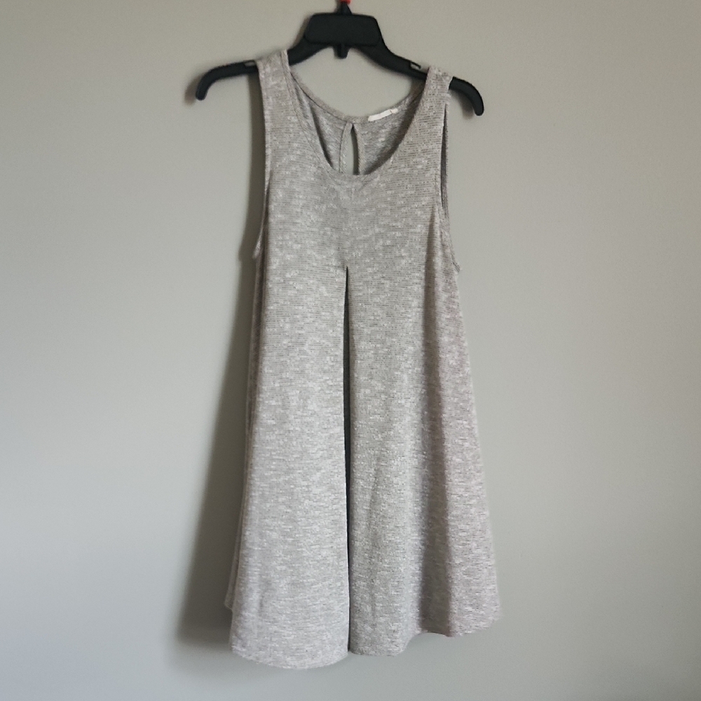 Gray Sleeveless Dress